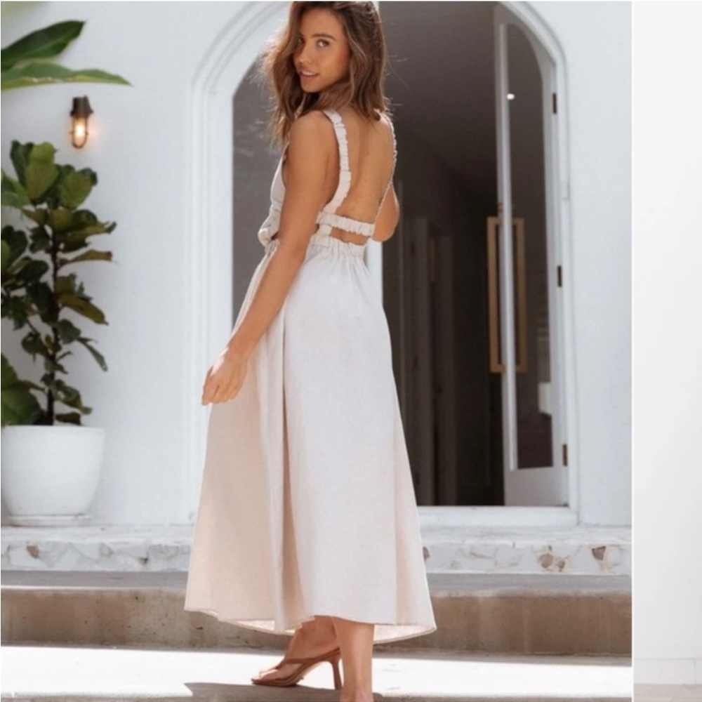 Petal and pup Esther dress NWT white